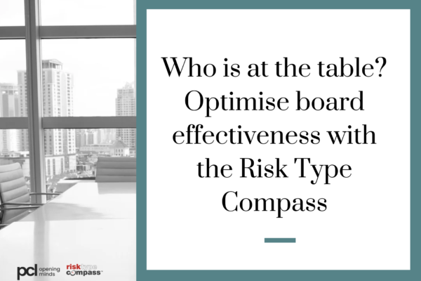 Optimise board effectiveness with the Risk Type Compass